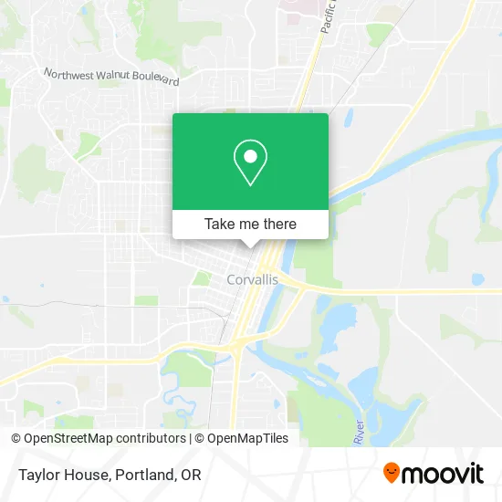 Mapa de Taylor House