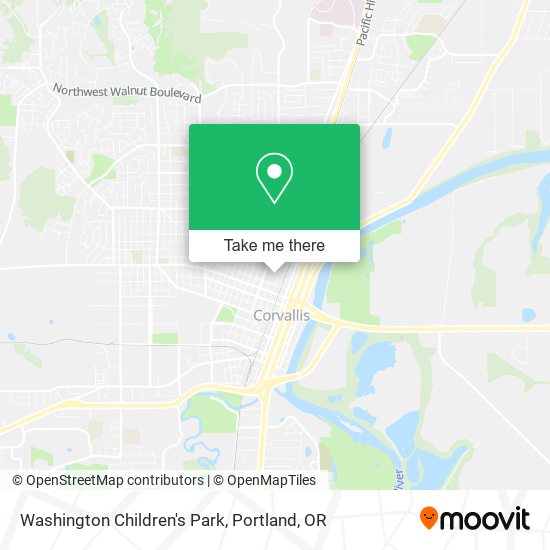 Washington Children's Park map