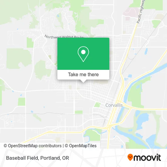 Mapa de Baseball Field