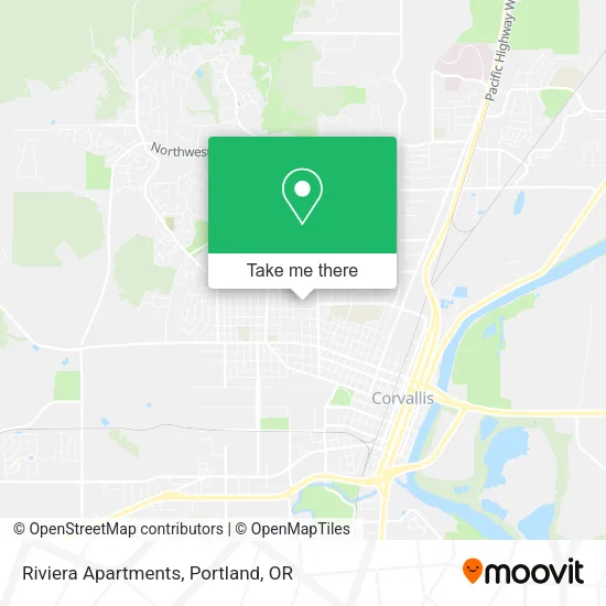 Mapa de Riviera Apartments