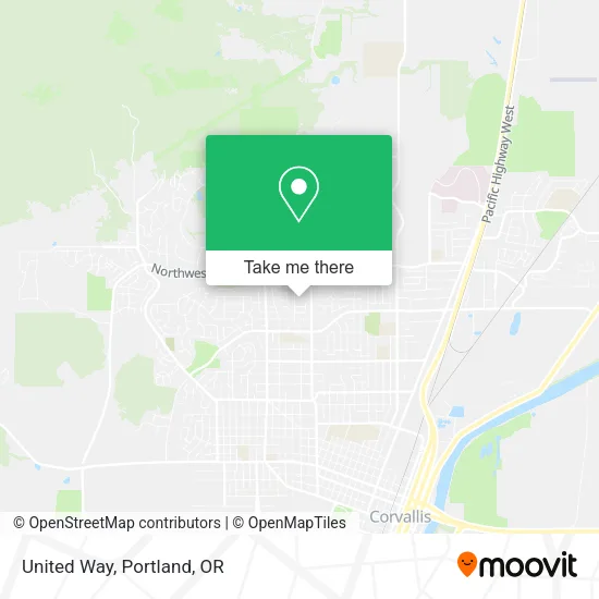 Mapa de United Way