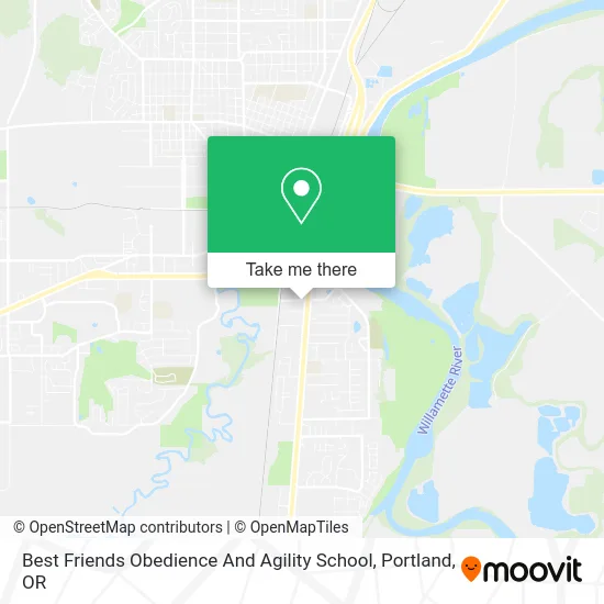 Mapa de Best Friends Obedience And Agility School