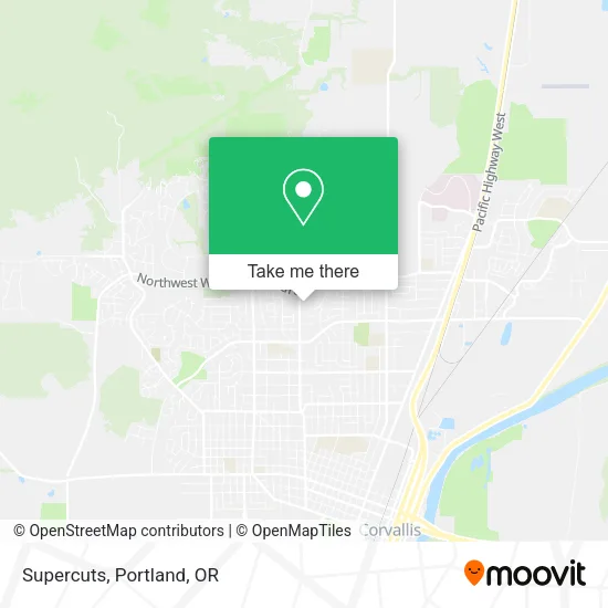 Mapa de Supercuts