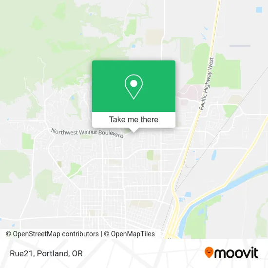 Rue21 map