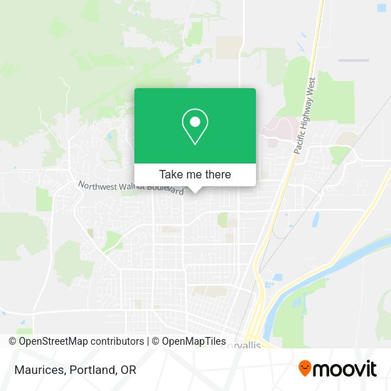 Maurices map