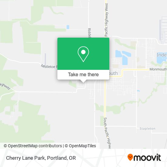 Mapa de Cherry Lane Park