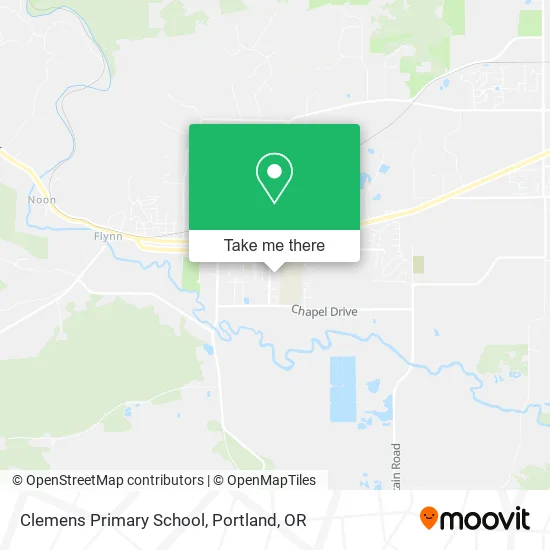 Clemens Primary School map