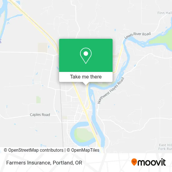 Farmers Insurance map