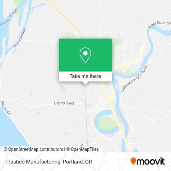 Flashco Manufacturing map