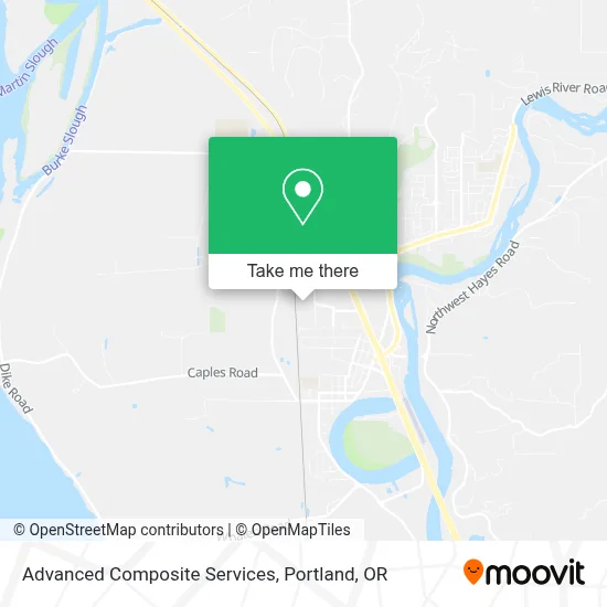 Advanced Composite Services map