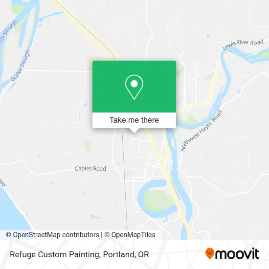 Refuge Custom Painting map