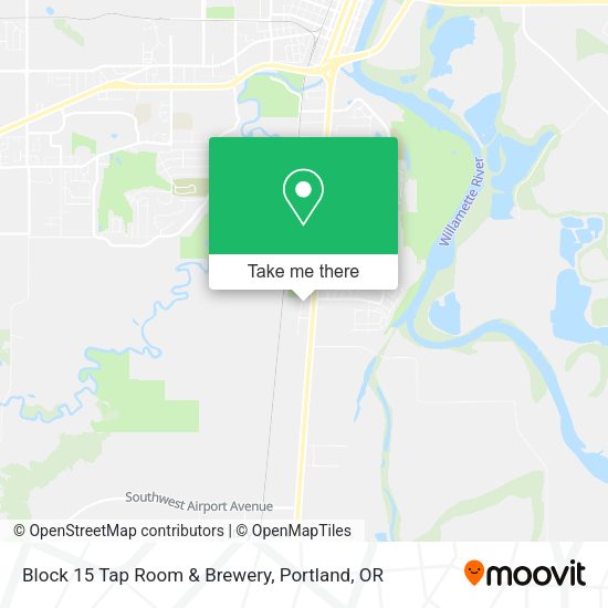 Block 15 Tap Room & Brewery map