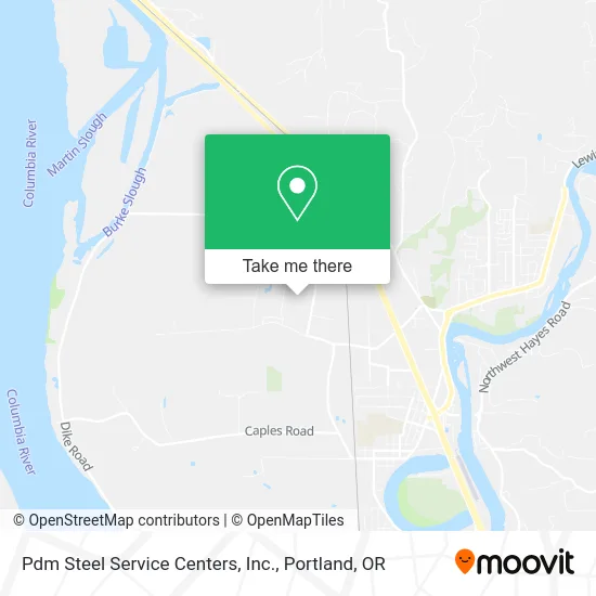 Pdm Steel Service Centers, Inc. map