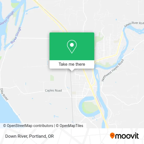 Down River map