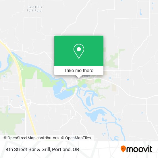 Mapa de 4th Street Bar & Grill