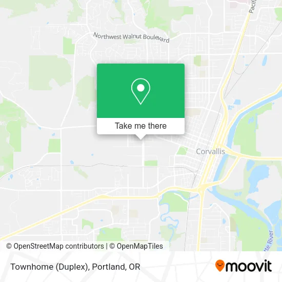 Mapa de Townhome (Duplex)