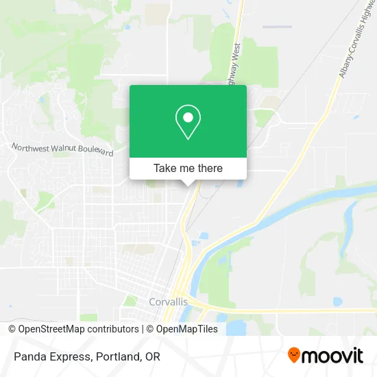 Panda Express map