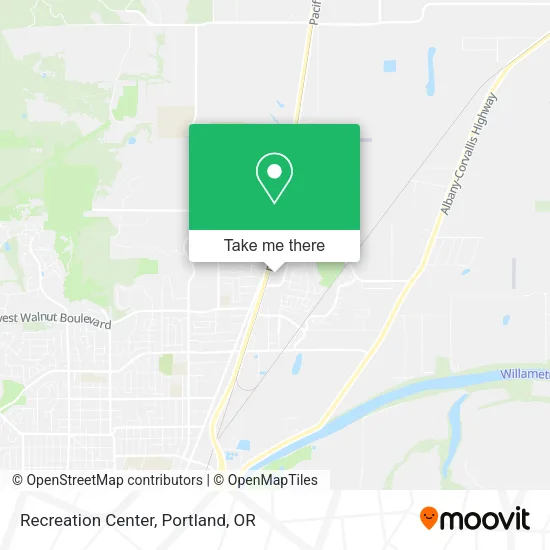 Mapa de Recreation Center