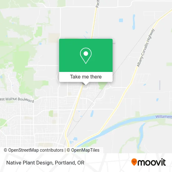 Native Plant Design map