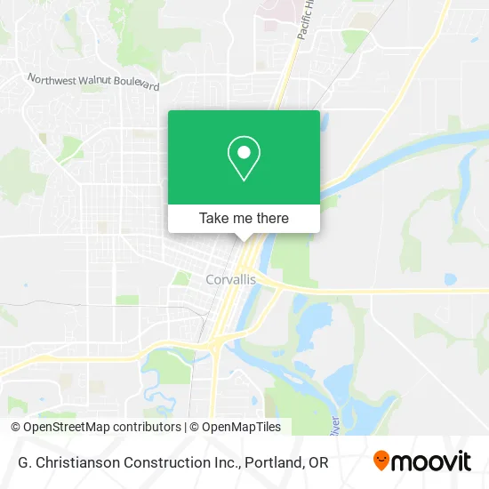 Mapa de G. Christianson Construction Inc.
