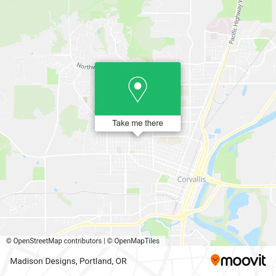 Mapa de Madison Designs