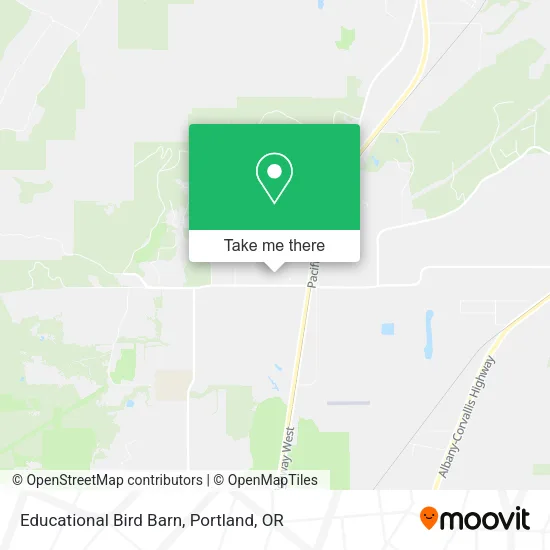 Educational Bird Barn map
