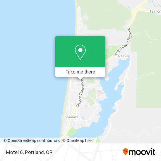 Mapa de Motel 6