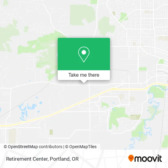Retirement Center map
