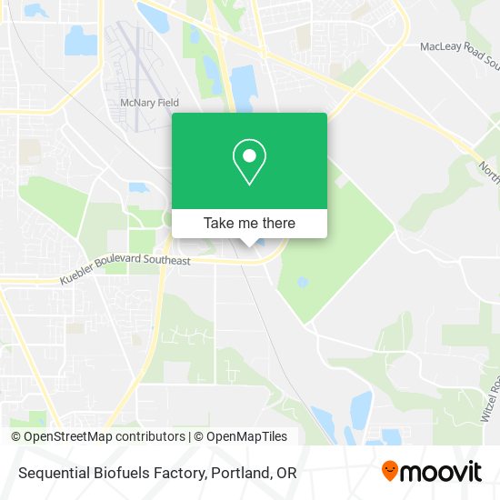 Sequential Biofuels Factory map