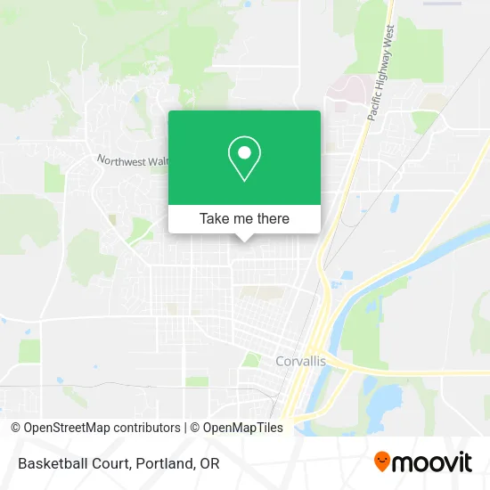 Basketball Court map