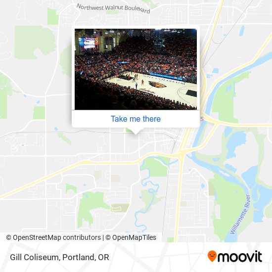 Gill Coliseum map