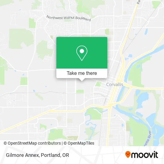 Gilmore Annex map