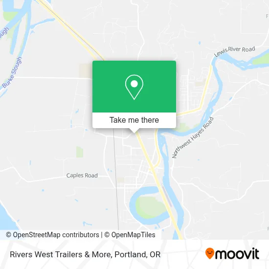 Rivers West Trailers & More map