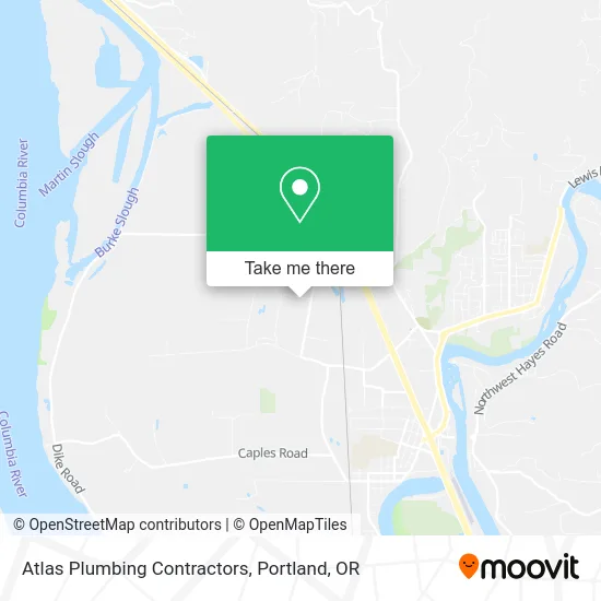 Atlas Plumbing Contractors map