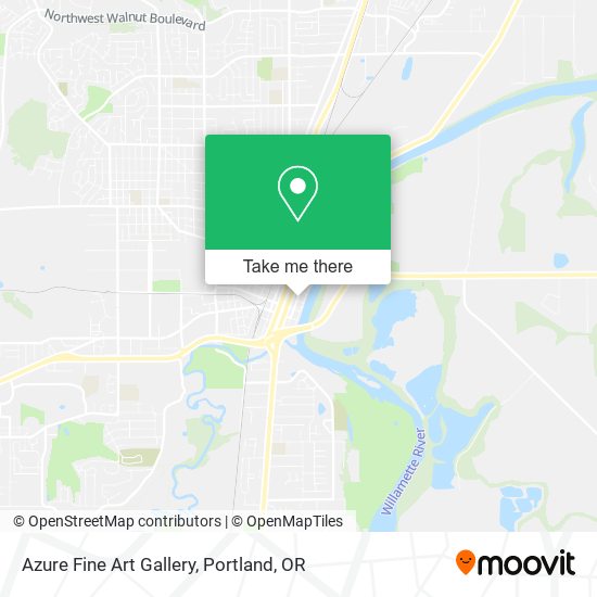 Mapa de Azure Fine Art Gallery