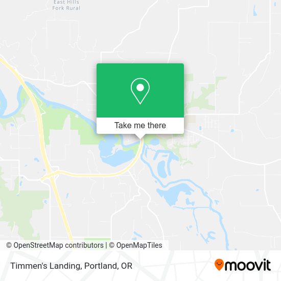 Timmen's Landing map