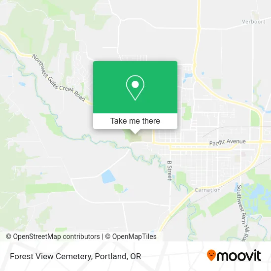 Forest View Cemetery map