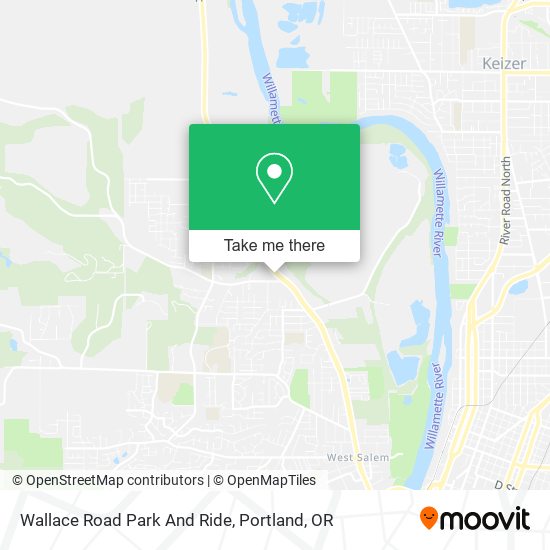 Mapa de Wallace Road Park And Ride