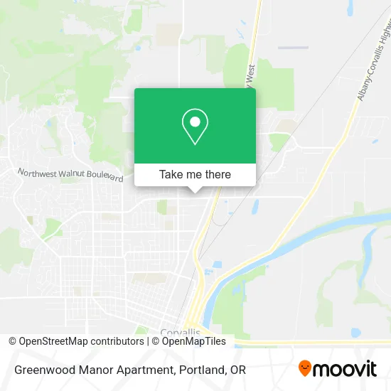Greenwood Manor Apartment map
