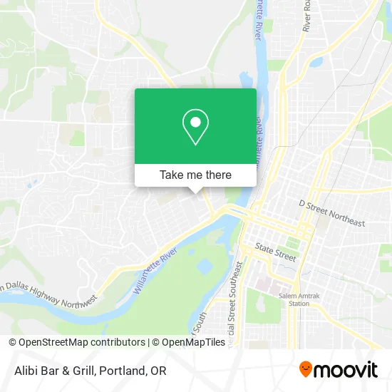 Mapa de Alibi Bar & Grill