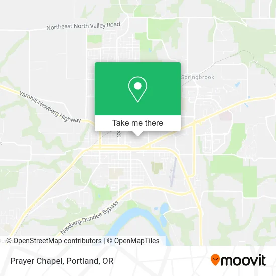 Prayer Chapel map