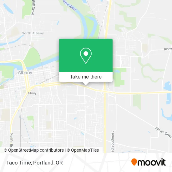 Taco Time map