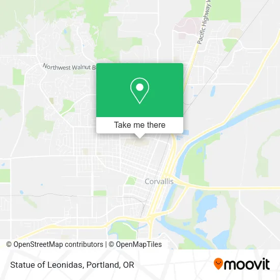 Mapa de Statue of Leonidas