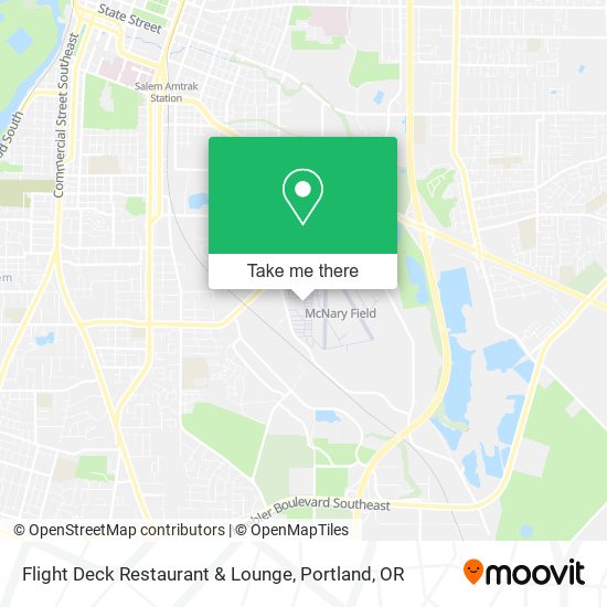 Flight Deck Restaurant & Lounge map