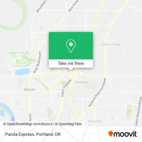 Panda Express map