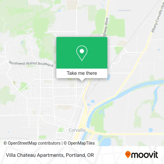 Mapa de Villa Chateau Apartments