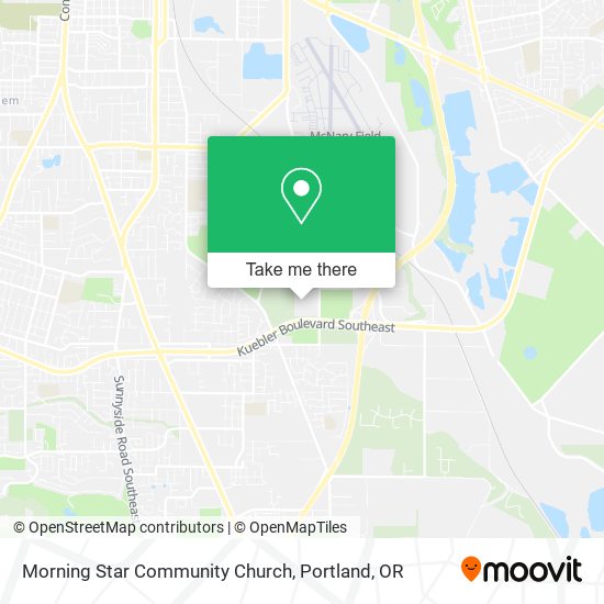 Morning Star Community Church map