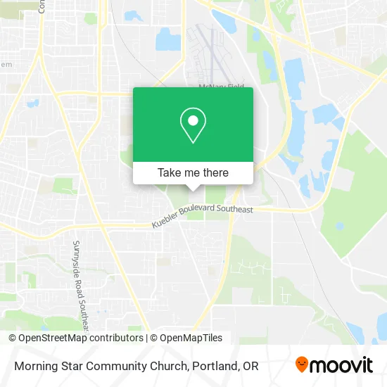 Mapa de Morning Star Community Church