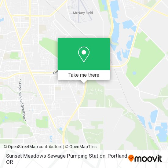 Sunset Meadows Sewage Pumping Station map