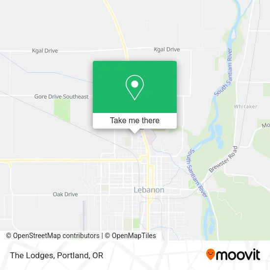 Mapa de The Lodges